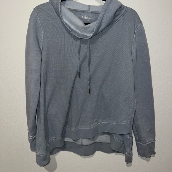 Calvin Klein Light Grayish Blue Knit Pull over size L - Picture 1 of 5